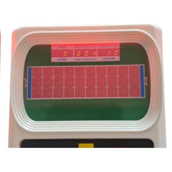 Lot of 2 Mattel Electronic Football Retro Handheld Games Tested Works LED Blip - Picture 3 of 10